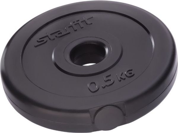 Блин Starfit BB-203 для штанги 1 кг черный