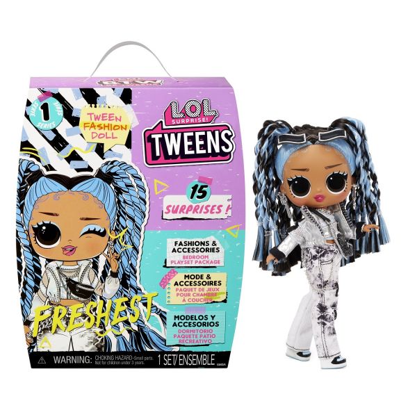 Кукла L.O.L. LIL OUTRAGEOUS LITTLES 576686 Surprise Tweens Fashion Doll Freshest