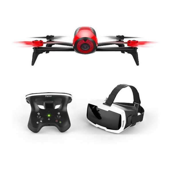 Квадрокоптер Parrot Bebop 2 FPV PF726220 красный